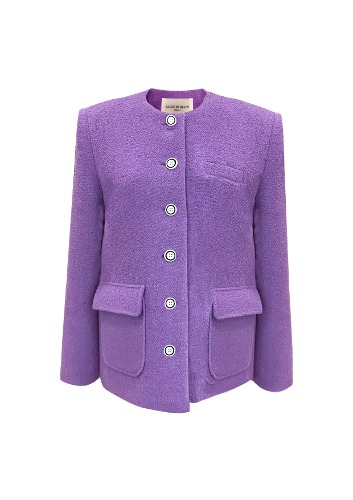 (원단보유상품으로 주문 후 제작됩니다)  - italy tweed jacket
