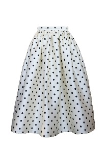 (PRE-ORDER) dot  flare skirt