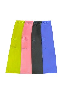 silky long skirt