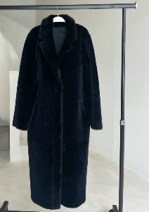 (주문 후 제작됩니다.10일소요)spain merino lamskin long coat