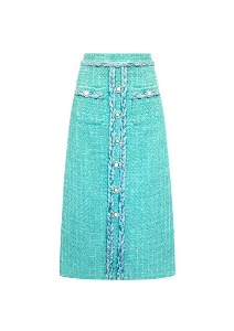 galondeblanc tweed skirt